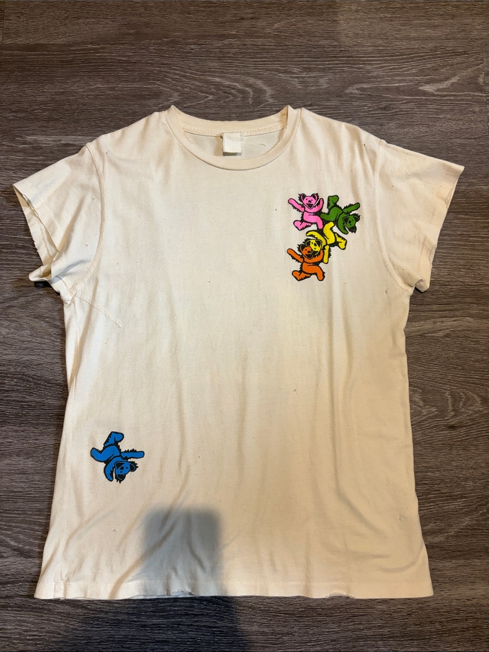 MADEWORN Grateful Dead Dancing Bears T Shirt